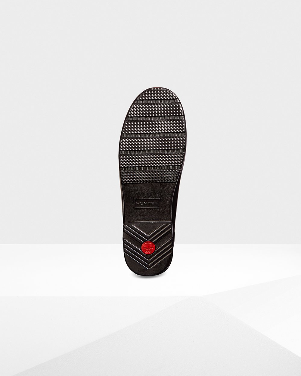 Botas De Cortas Hunter Mujer Negras Refined Adjustable Gloss 380751-YOE